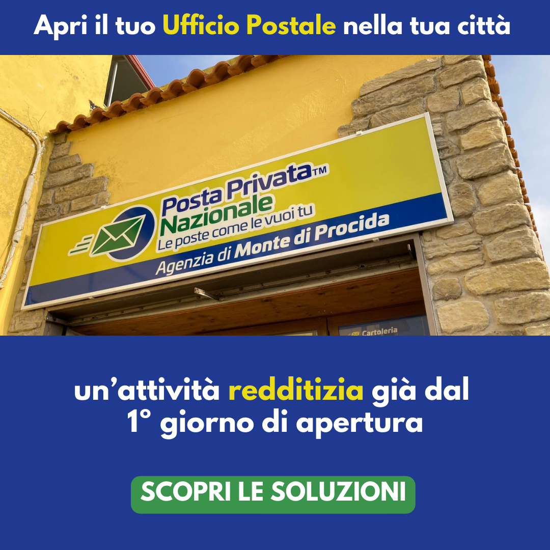 11aprire un ufficio di posta privata.